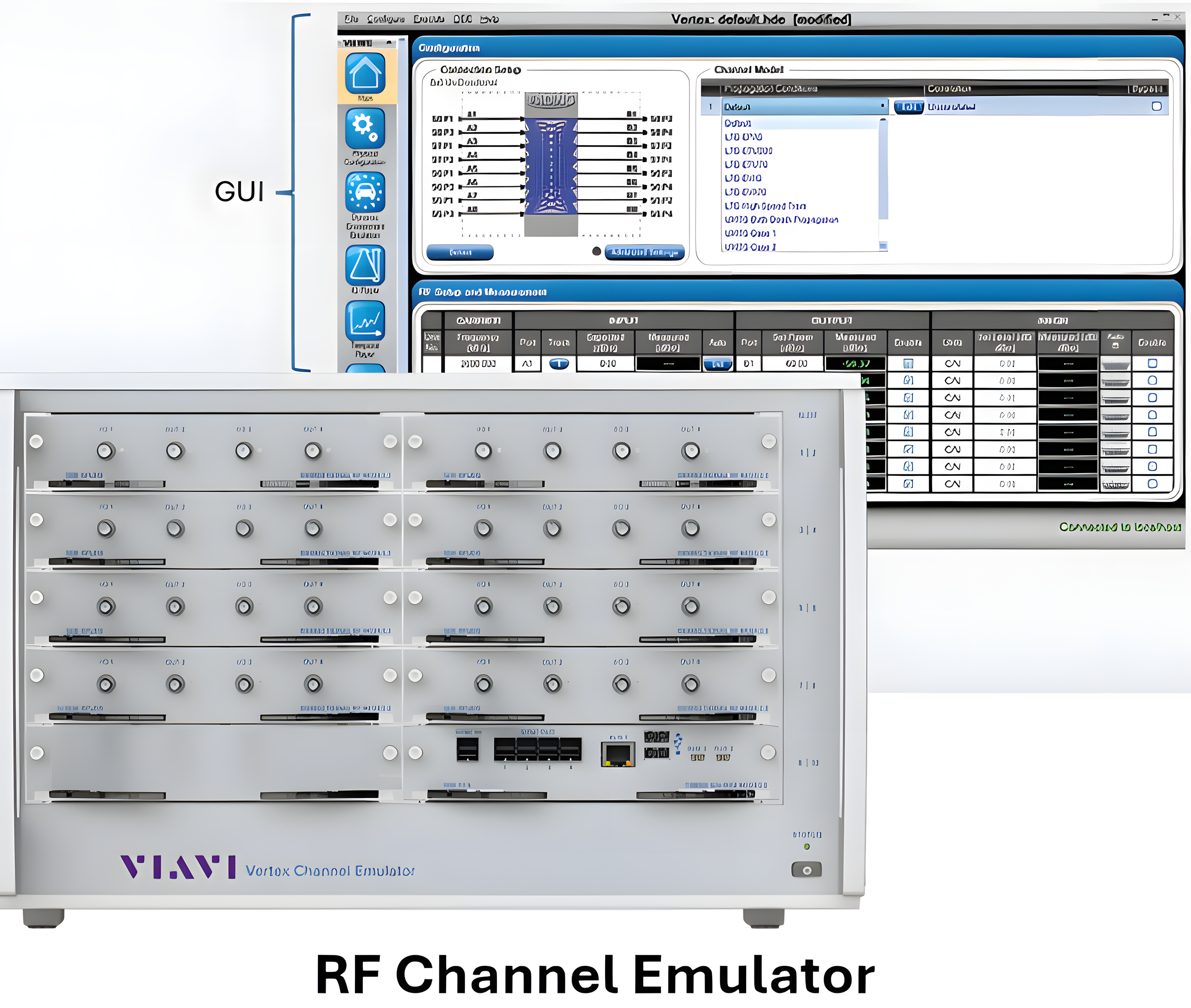 VIAVI - Vertex RF Channel Emulator | Dualos, LLC